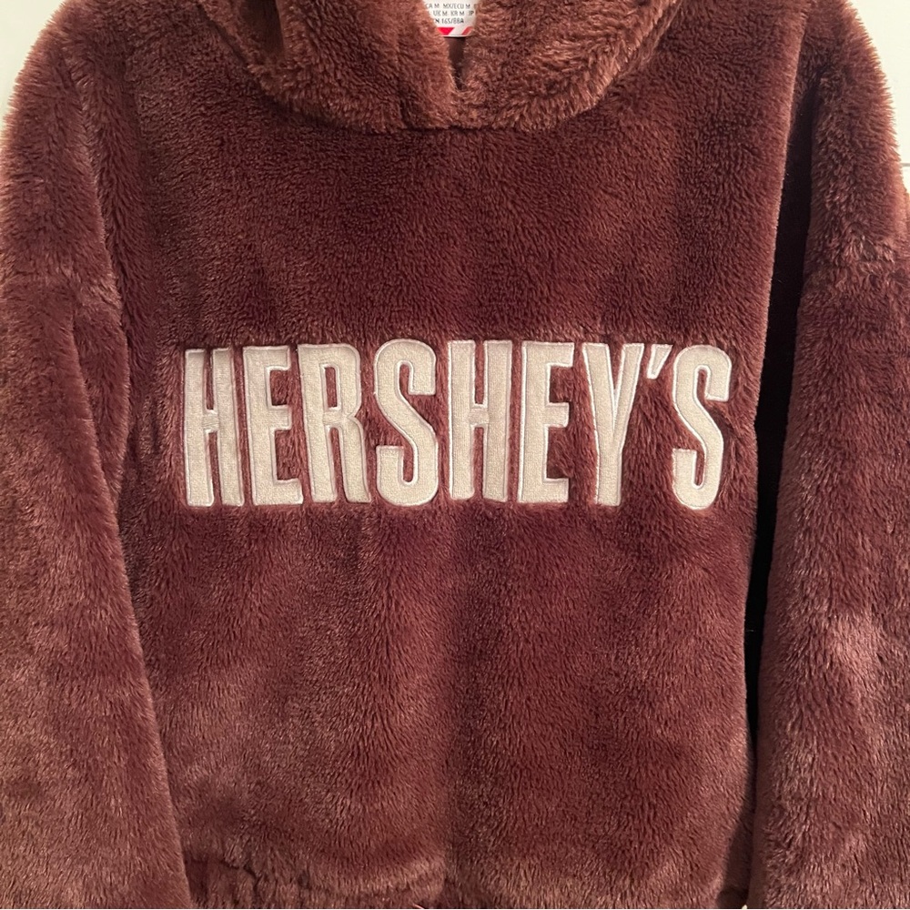 Hershey’s Cozy Cropped Hoodie size M by Forever 21
